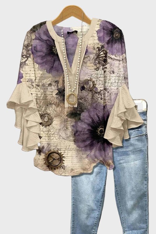 Astrid | Satin Bluse