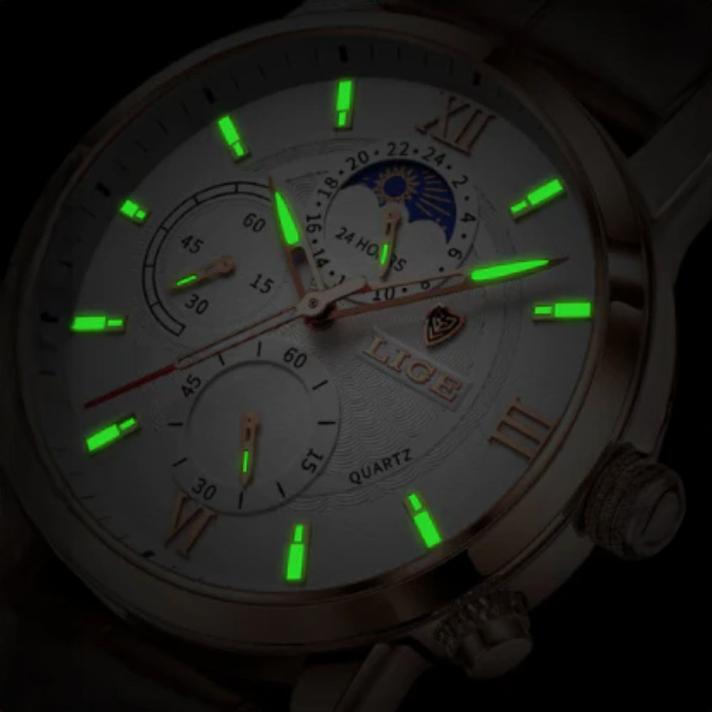 Belluno™ | Klassisk Læderur