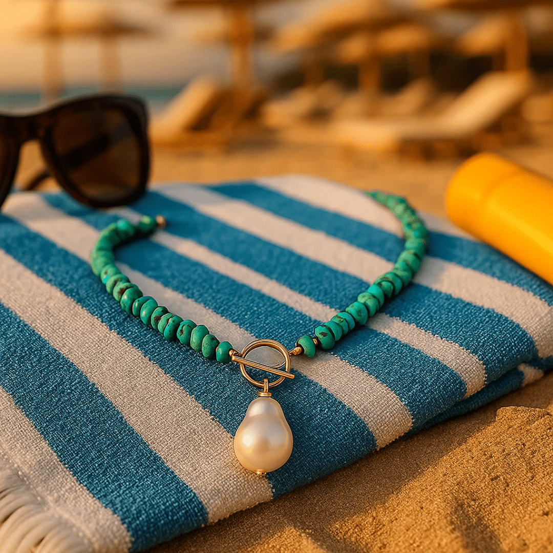 Karen | Søperle halskæde