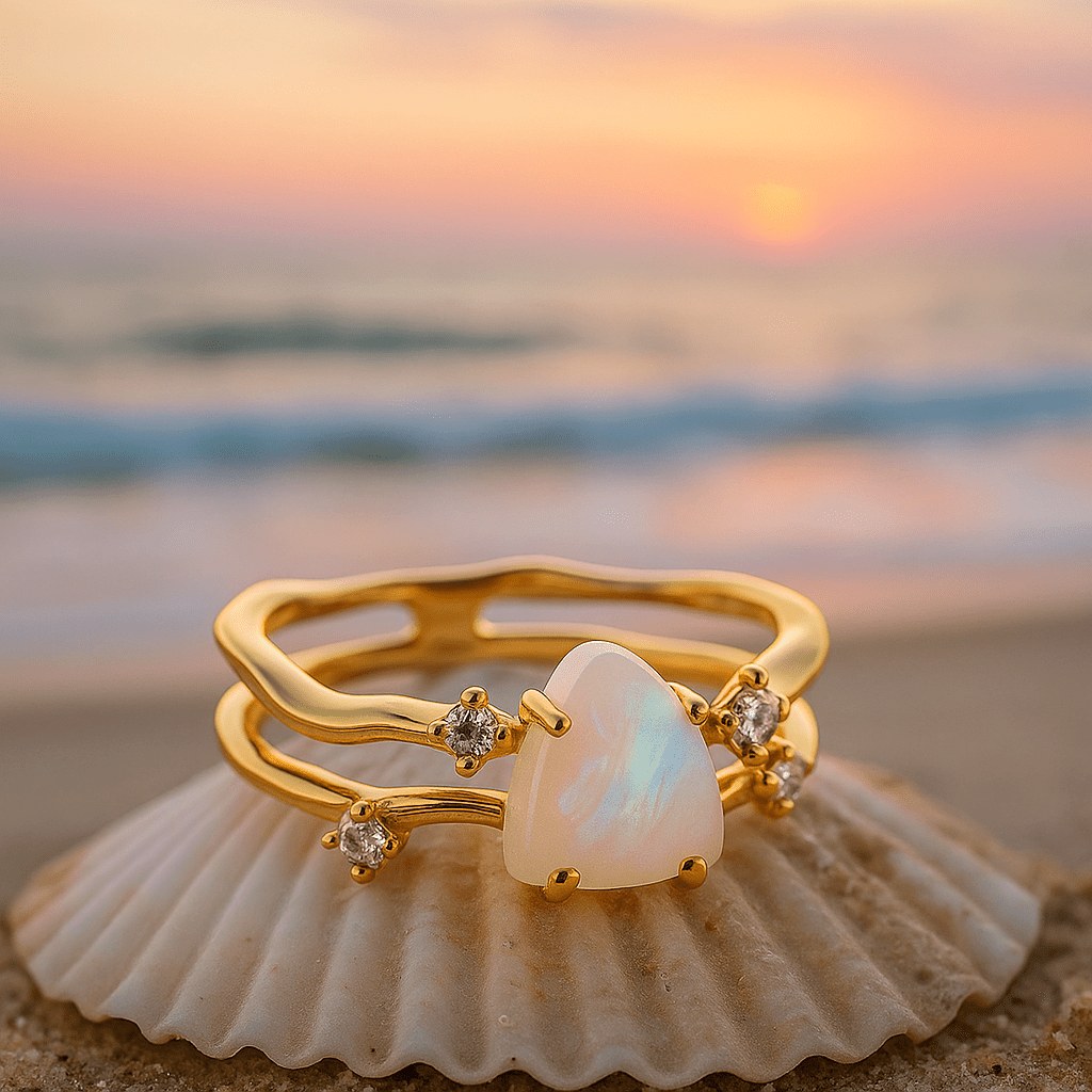 Nora | Sølvring månesten