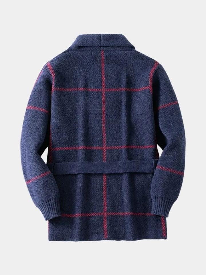 Rom™ | Strikket Frakke med Bælte