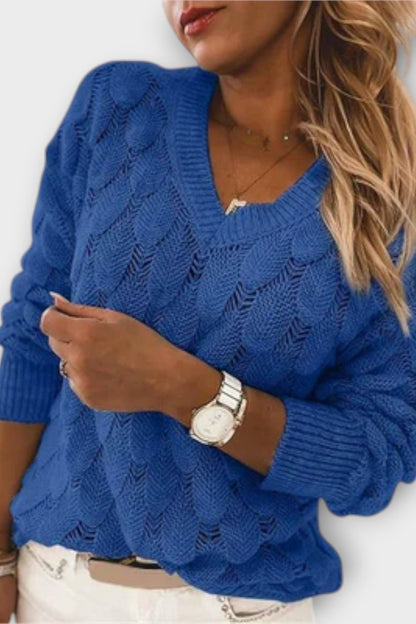 Agnes | V-hals Trøje