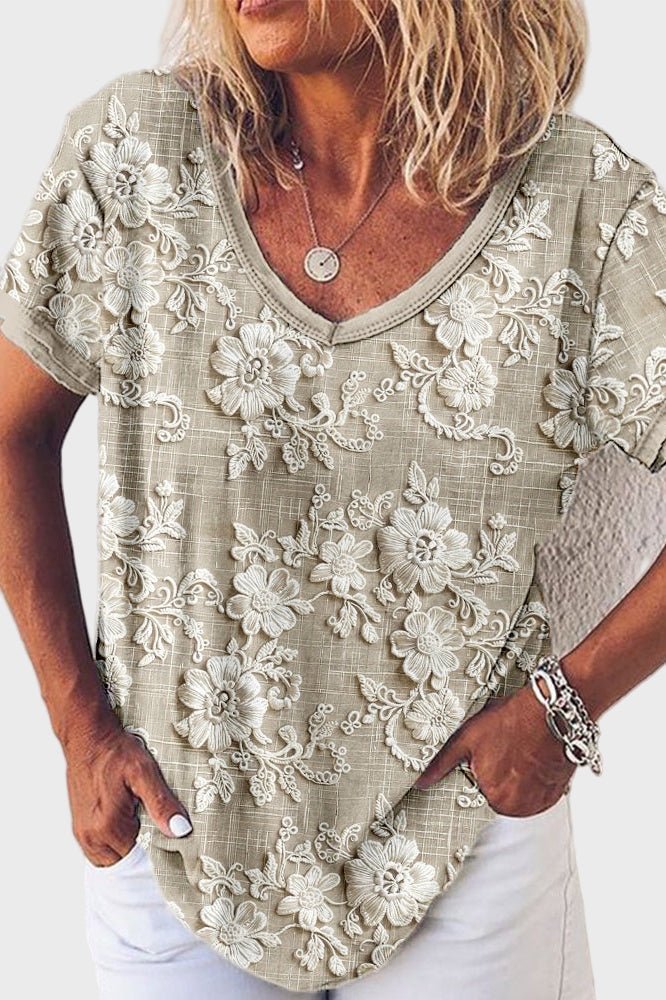 Andrea | Romantisk bluse