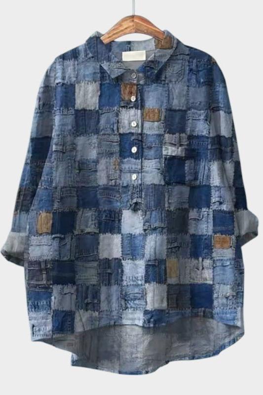 Anette | Blomsterbluse