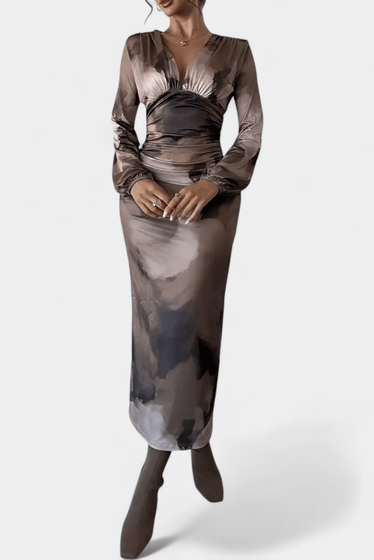 Augusta | V-hals kjole