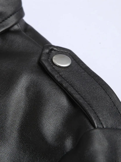 Austin™ | Klassisk Biker Læderjakke