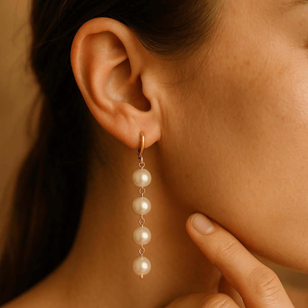 Camilla | Stjernevedhæng perle