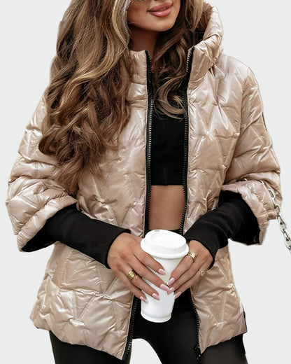 Ditte | Bomuld hættejakke