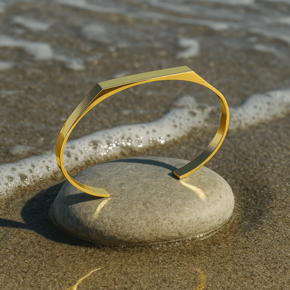 Ella | Guldbelagt armbånd