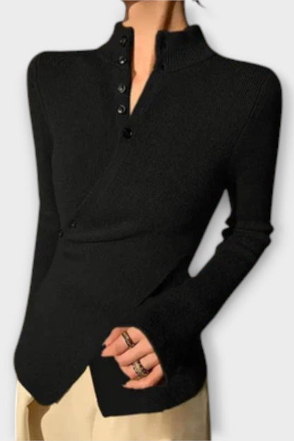 Gry | Sort strikketrøje