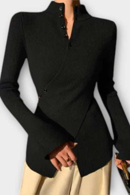 Gry | Sort strikketrøje