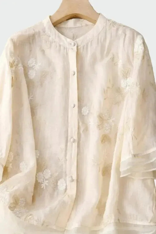 Ida | Lyserød Bluse