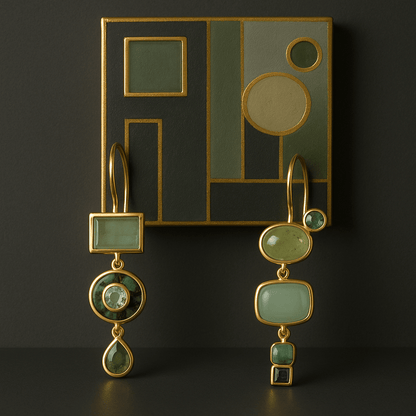 Johanne | Skovhjerte øreringe