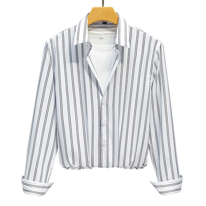 Levi™ | Elegant Stribet Skjorte