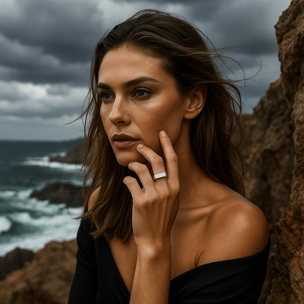 Maja | Geometrisk Ring