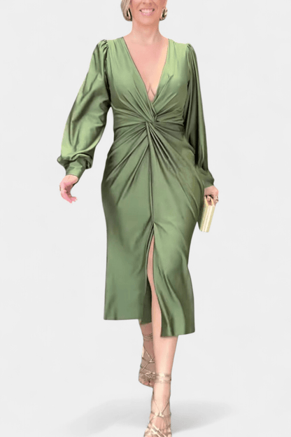 Malina | V-hals Bluse