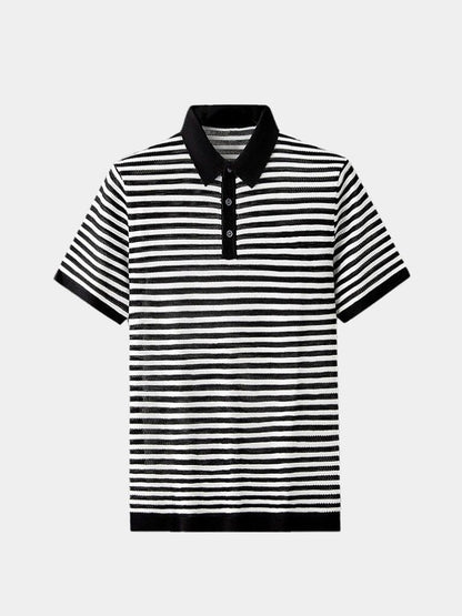Malthe™ | Klassisk Stribet Polo
