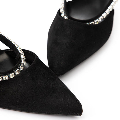 Mette | Strass højhæle