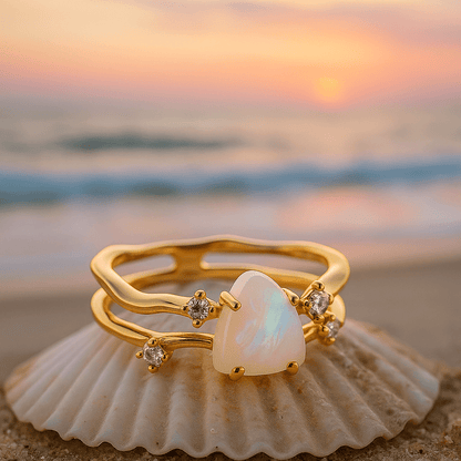 Nora | Sølvring månesten