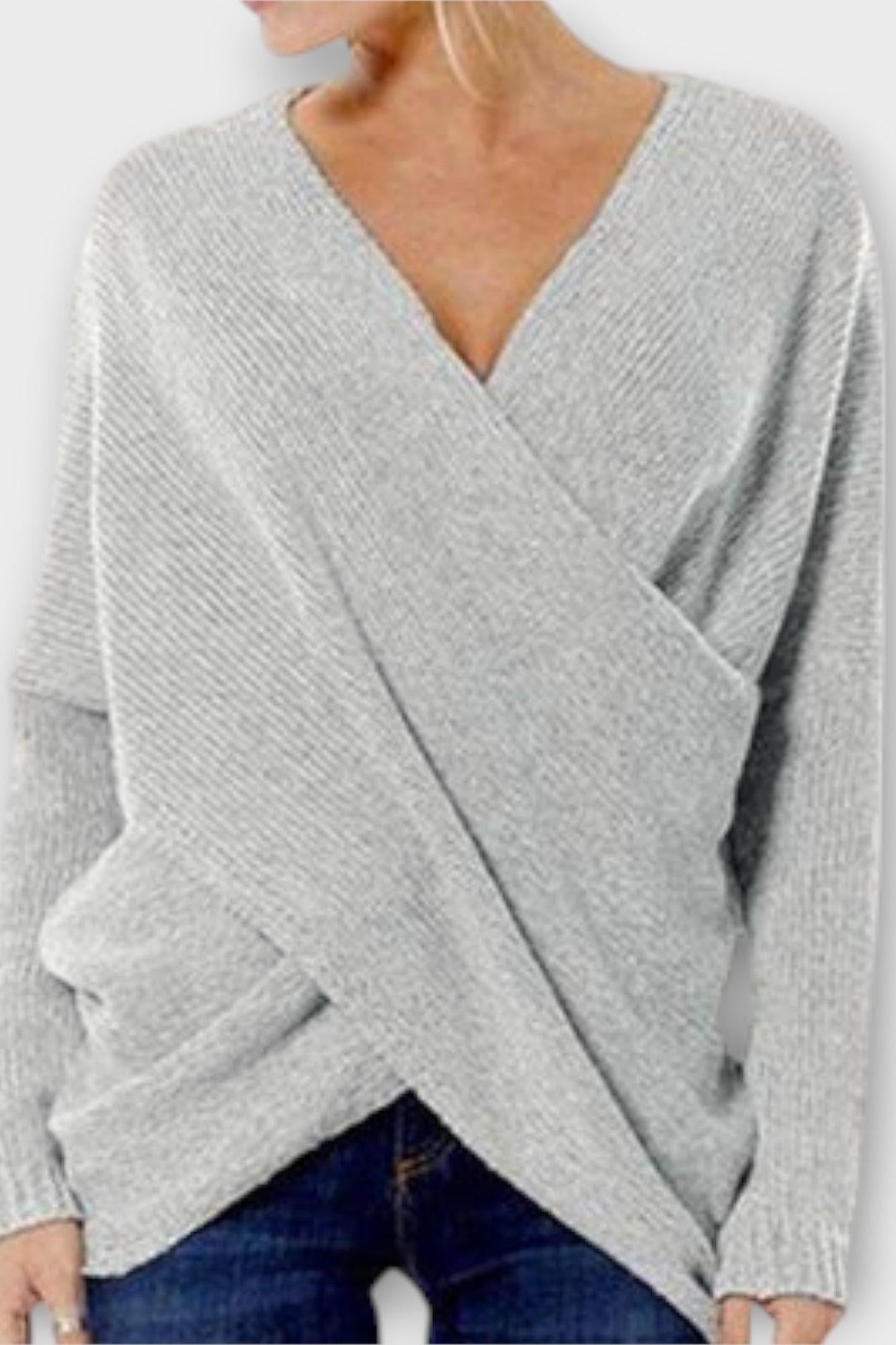 Olivia | V-hals strik