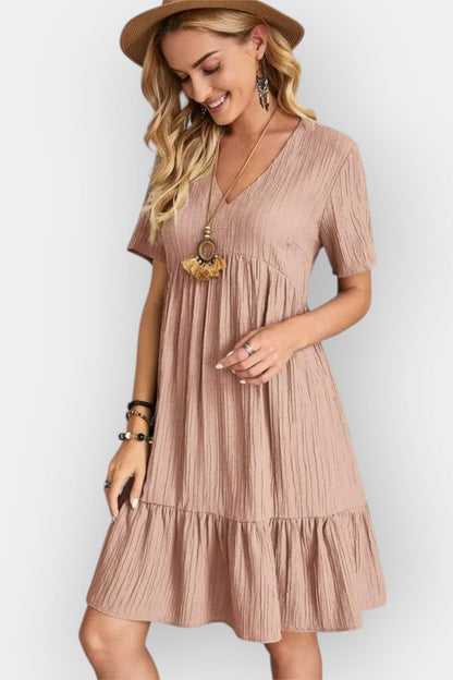 Rikke | V-hals kjole