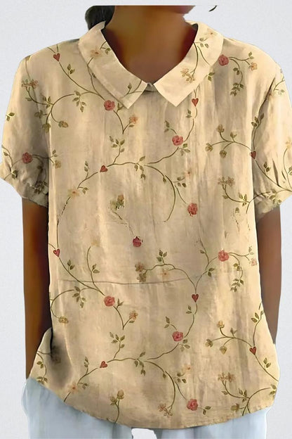 Selma | Blomstret bluse