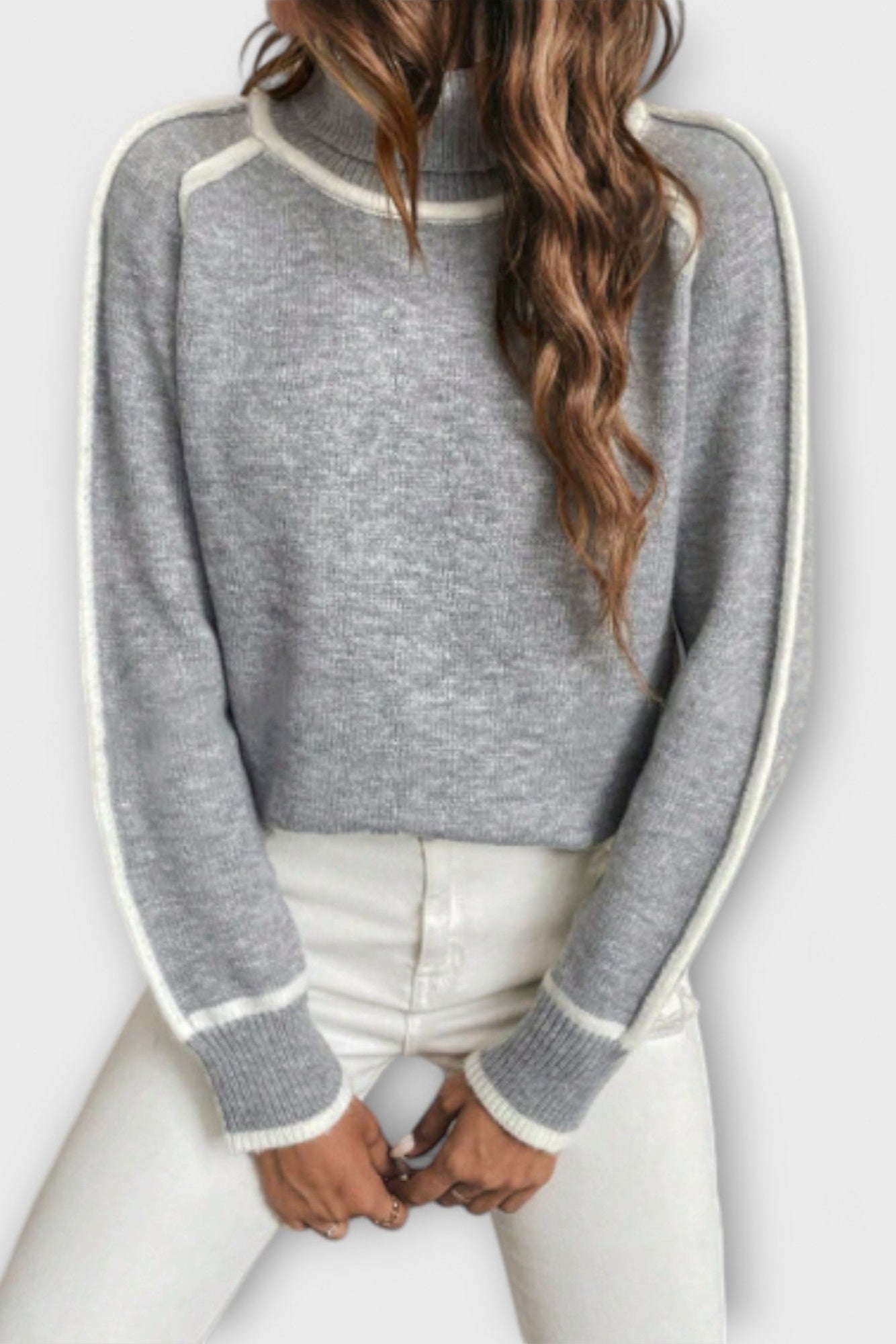 Sofia | Højhalset trøje