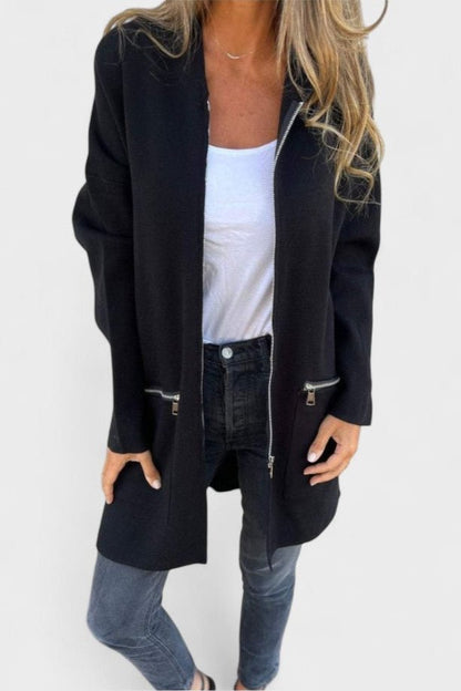 Veslina™ | Elegant strikjakke til lag-på-lag